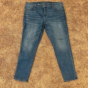 American Eagle NE(X)T Level Stretch Jegging Medium Wash Size 18 Regular